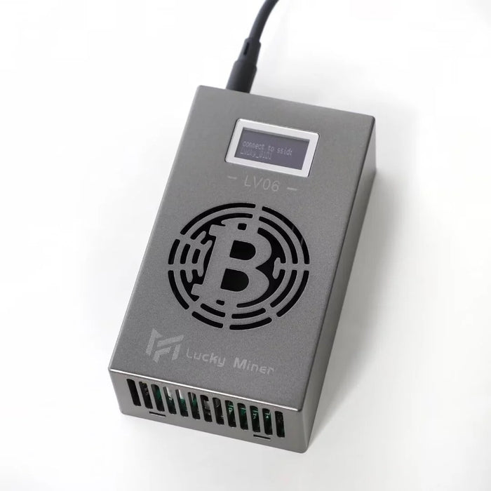 Lucky Miner LV06: Compact BTC Cryptocurrency Mining Machine